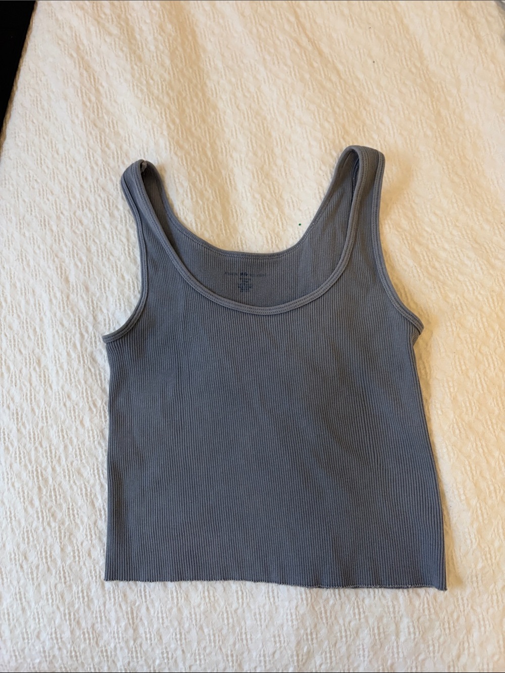 Brandy melville blue-grey tank